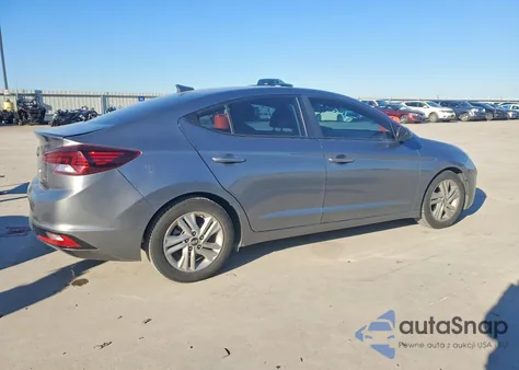2019 Hyundai Elantra Sel from USA, damaged, VIN 5NPD84LF9KH480434